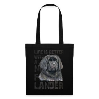 Newfoundlander - Tote Bag - black - Front