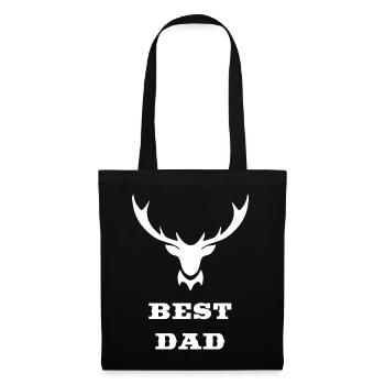 Best Dad Papa - Tote Bag - black - Front