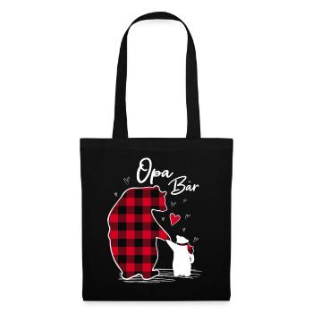 Grande Sœur Ours 2024 - Sac en tissu - noir - Devant