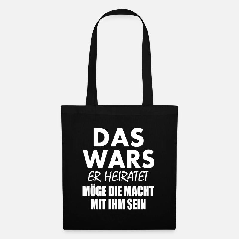 Das wars - Stoffbeutel - Schwarz
