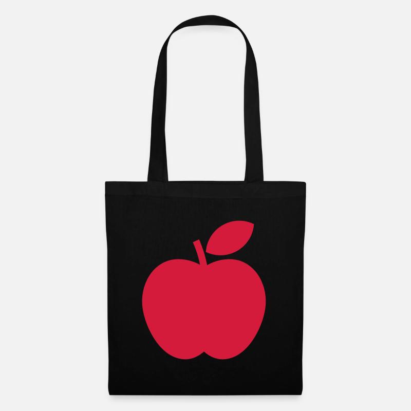 Apple - Tote Bag - black