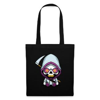 Little Skull - Sac en tissu - noir - Devant