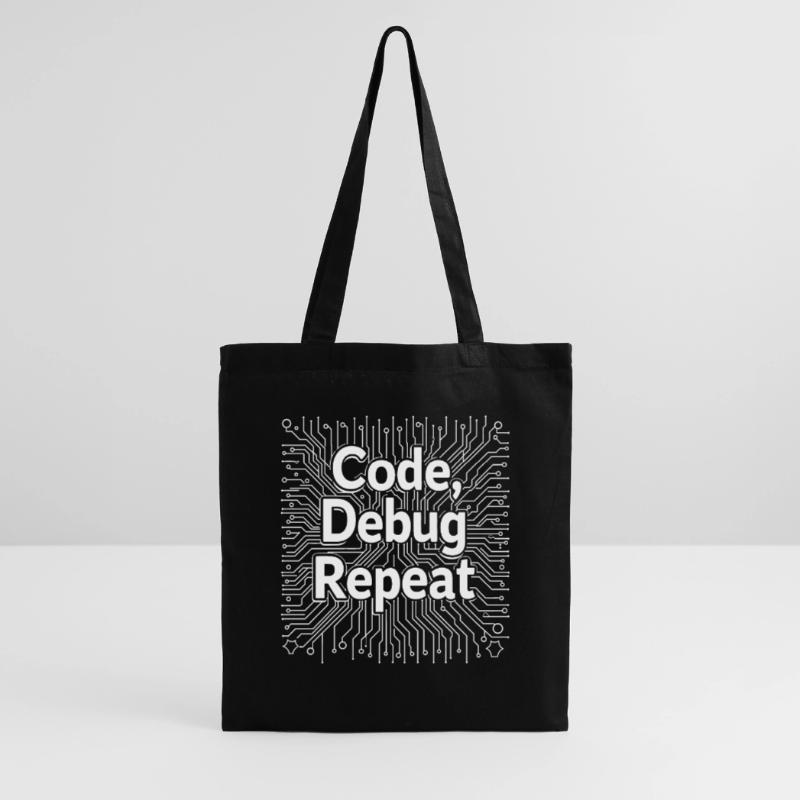 Code Debug Repeat - Software Engineer Tote Bag