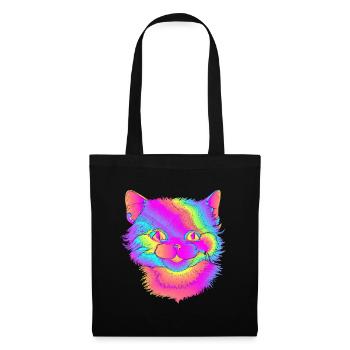 Psycho cat - Tote Bag - black - Front