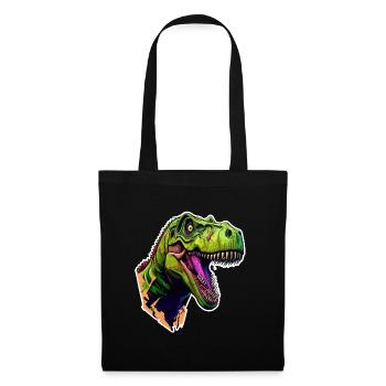 Dangerous T. rex before attack - Tote Bag - black - Front