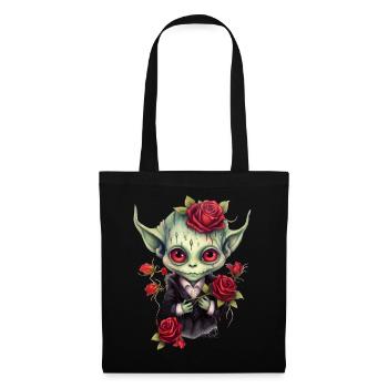 Vampire extraterrestre romantique - Sac en tissu - noir - Devant