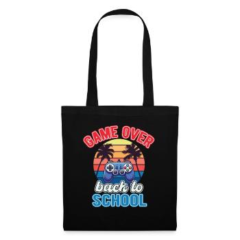 Game Over back to School Gamer - Tote Bag - black - Front