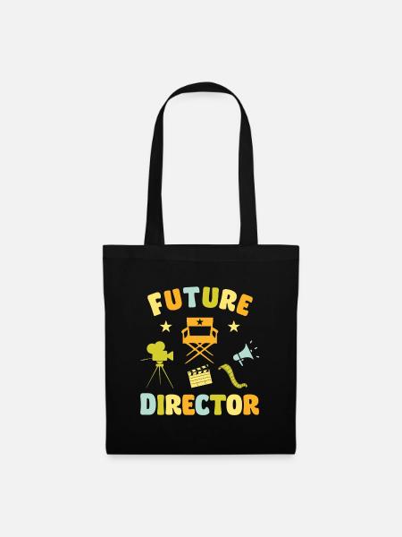 Future Director - Stoffbeutel - Schwarz