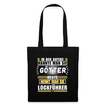 Dieux dans l'Antiquité. Leader de verrouillage aujourd'hui - Sac en tissu - noir - Devant