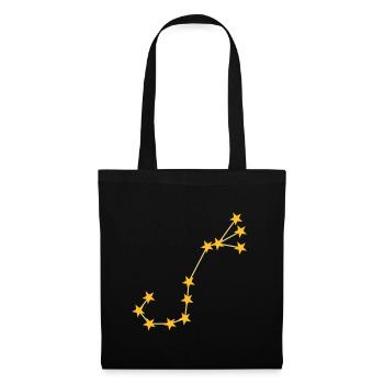 Constellation scorpion - Tote Bag - black - Front