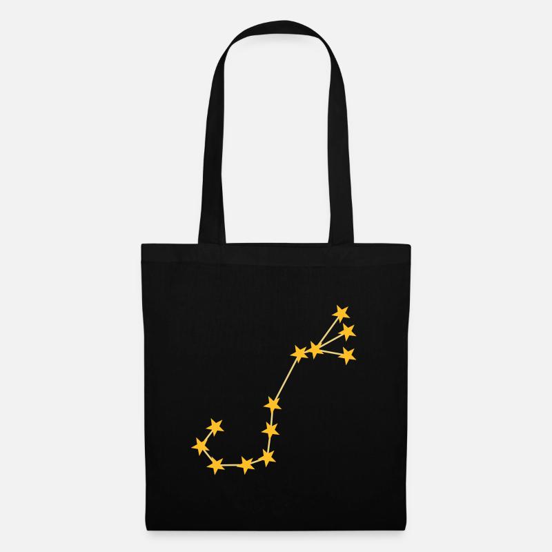 Scorpion constellation - Sac en tissu - noir