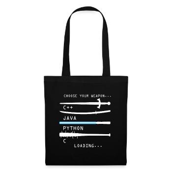 Program - Tote Bag - black - Front