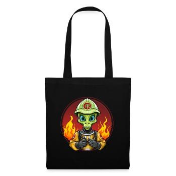 Brigade de pompiers étrangers - Sac en tissu - noir - Devant