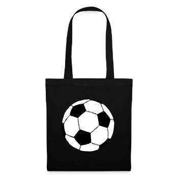 Football - Sac en tissu - noir - Devant