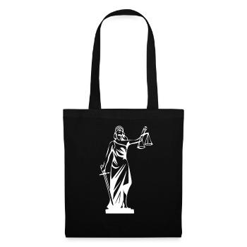 JUSTITIA - Lawyers T shirt / Bags - Tote Bag - black - Front