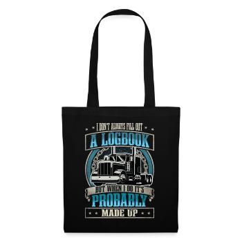 Truck Driver - Tote Bag - black - Front