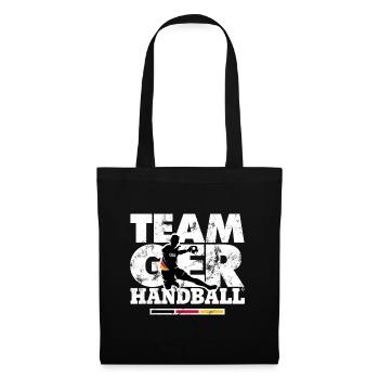 HANDBALL EM TEAM GERMANY - Stoffbeutel - Schwarz - Vorne