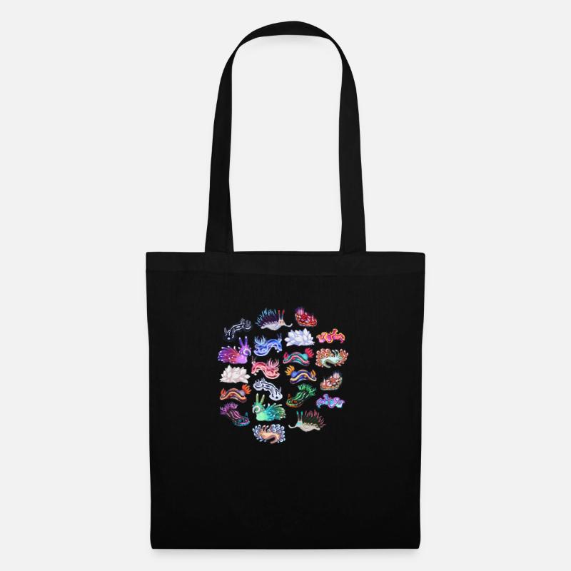 Nudibranch Scuba Diving Design - Stoffbeutel - Schwarz