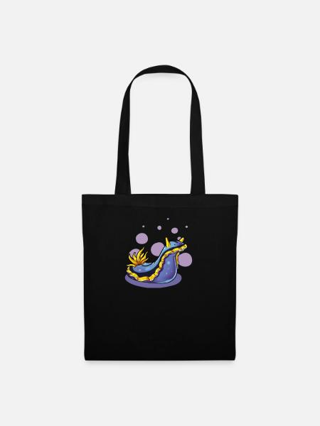 Nudibranch Scuba Diving Design - Stoffbeutel - Schwarz
