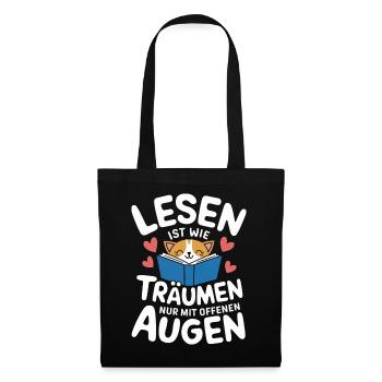 Chat Chats Amoureux Chat Propriétaire Chaton - Sac en tissu - noir - Devant