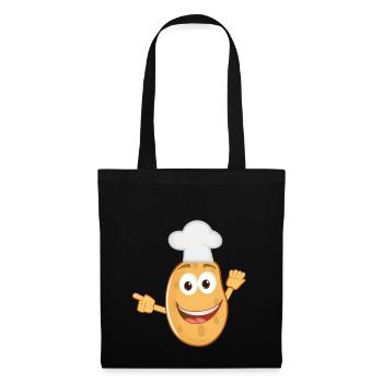 potatoes potato halloween vegetables vegetables30 - Tote Bag - black - Front
