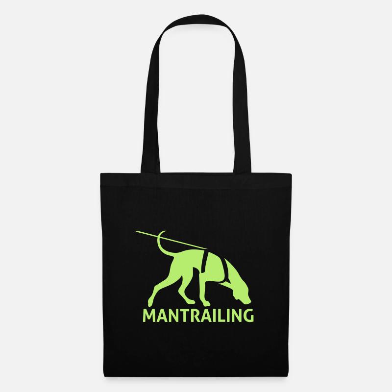 Mantrailing - Tote Bag - black