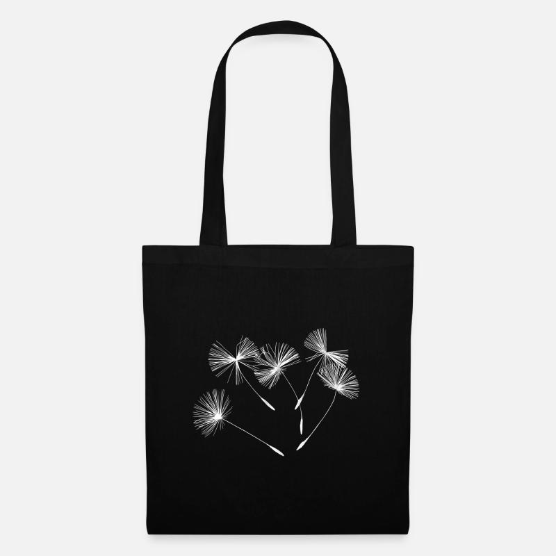 Dandelion - Tote Bag - black