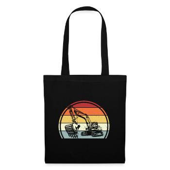 Excavator - Tote Bag - black - Front