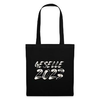 Geselle 2023 Gesellenprüfung - Stoffbeutel - Schwarz - Vorne