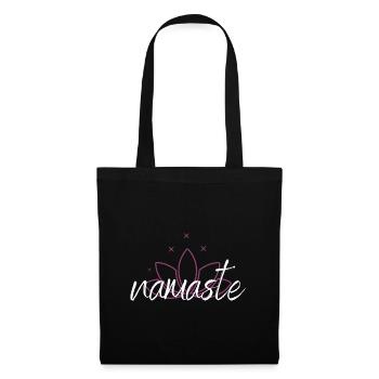 Namaste Yoga Gift - Tote Bag - black - Front