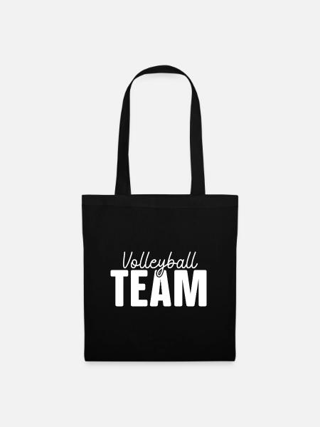Volleyball Team - Stoffbeutel - Schwarz
