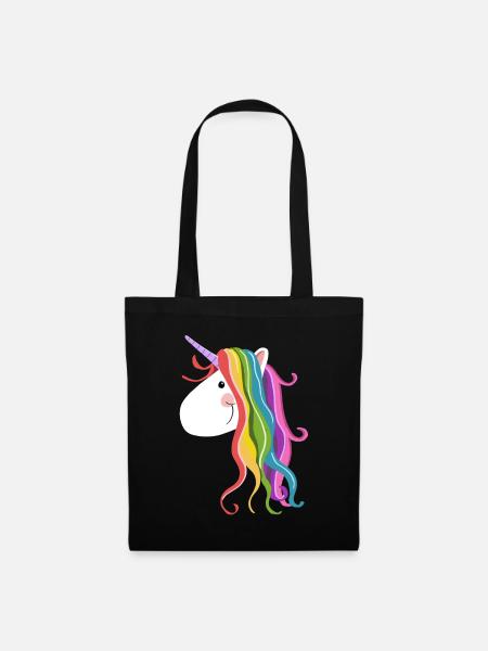 Cute Unicorn - Unicorns - Unicorn - Unicorns - Tote Bag - black