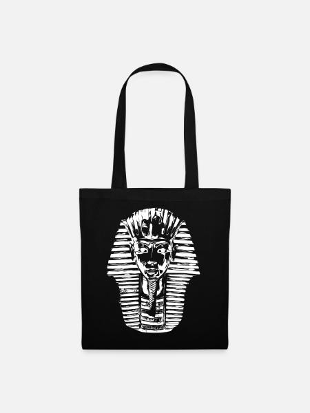 Pharao Tutanchamun  - Stoffbeutel - Schwarz