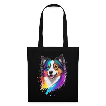 Collie - Tote Bag - black - Front