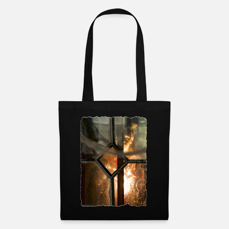 Attic children - Tote Bag - black