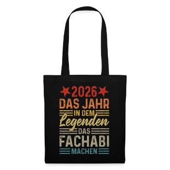 2026 The year in which legends graduate from high school - Tote Bag - black - Front
