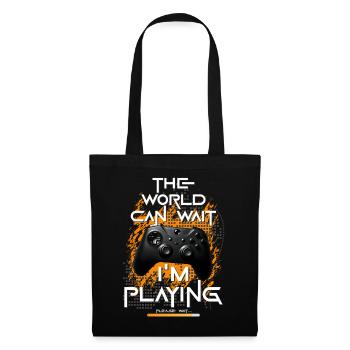 Gamer gaming enthusiast video games console funny - Tote Bag - black - Front