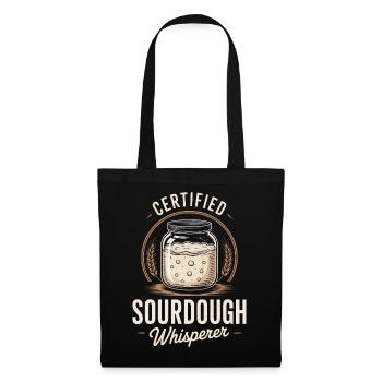 Certified Sourdough Whisperer - Tote Bag - black - Front