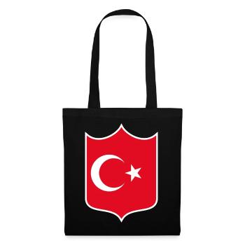 Turquie - Sac en tissu - noir - Devant