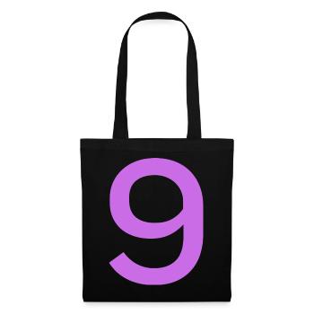 9 - Sac en tissu - noir - Devant