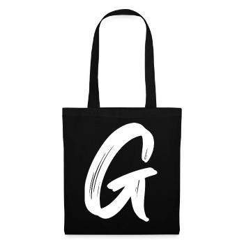G - Stoffbeutel - Schwarz - Vorne