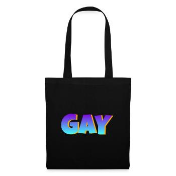 Gay - Tote Bag - black - Front