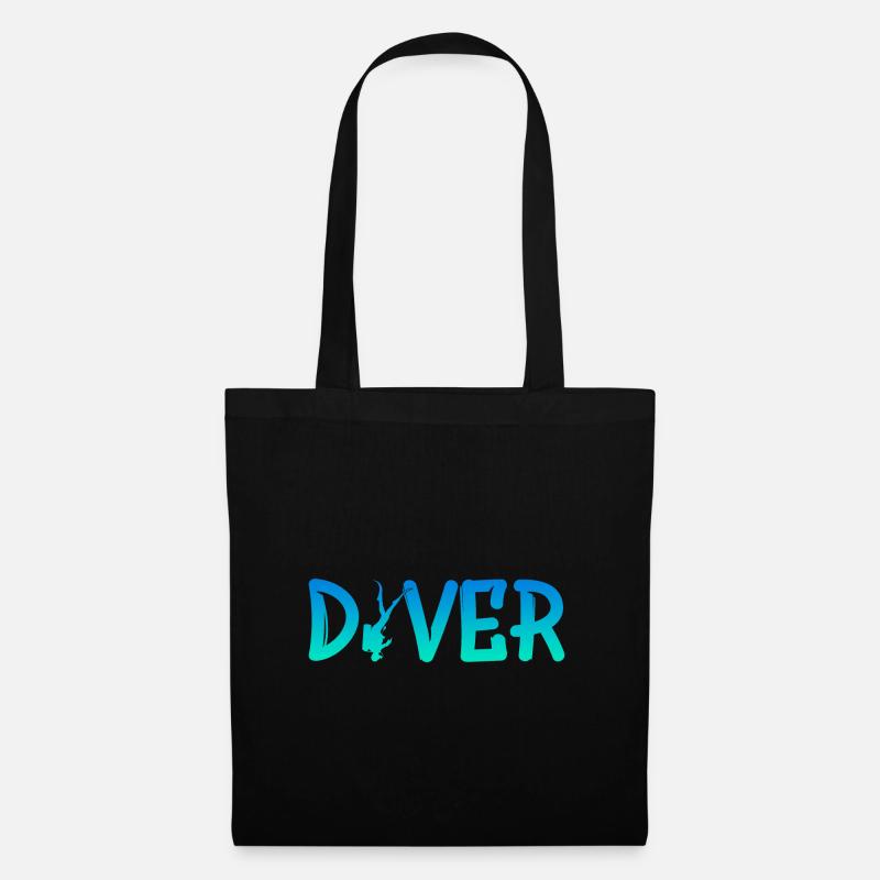 Diver - Stoffbeutel - Schwarz