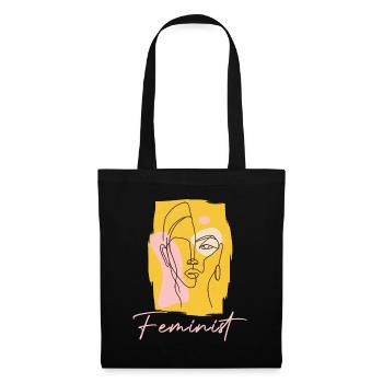 Féminisme Droits des femmes - Sac en tissu - noir - Devant