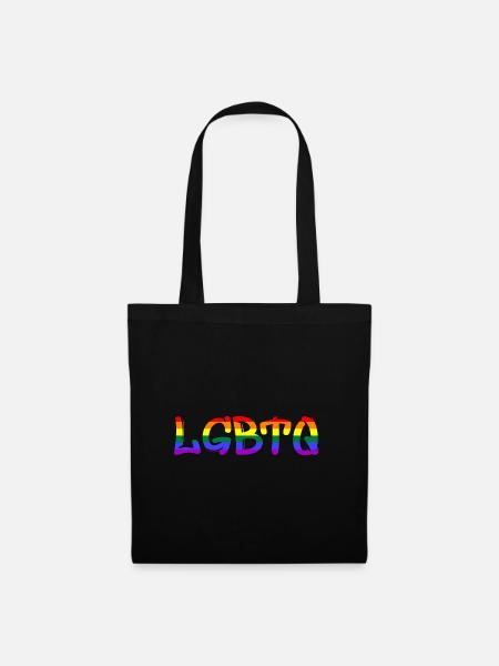 LGBTQ - Stoffbeutel - Schwarz