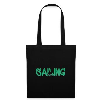 Sailing - Stoffbeutel - Schwarz - Vorne