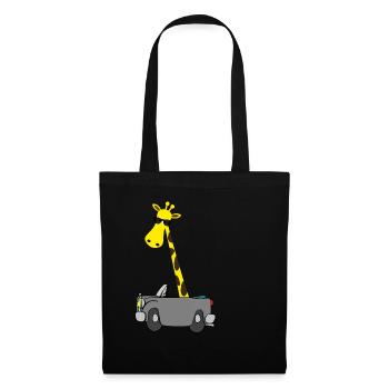 Giraffe with sunglasses | The perfect gift - Tote Bag - black - Front