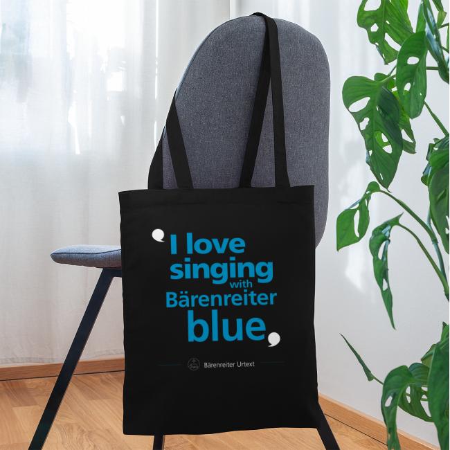 “I love singing with Bärenreiter blue”