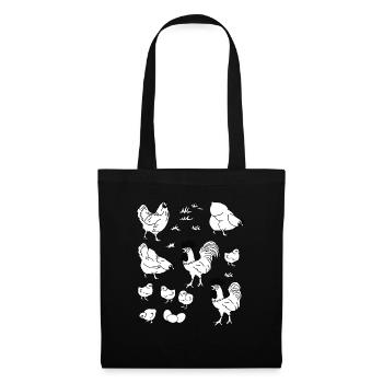 Lower court 4 - Tote Bag - black - Front