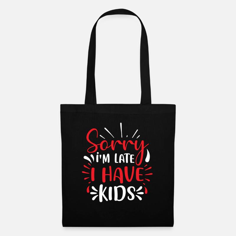 I Have Kids - Stoffbeutel - Schwarz